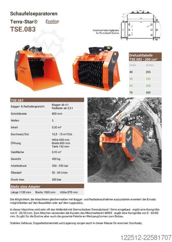 Wolf Separator Terra-Star TSE.083 Wolf Separator Terra-Star TSE.083