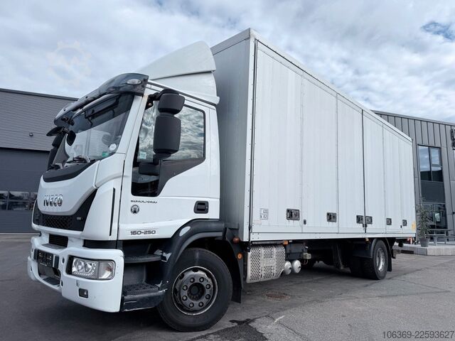 LKW mit Kofferaufbau IVECO EuroCargo 160 -250 Side opening 7.3 m / Euro 6