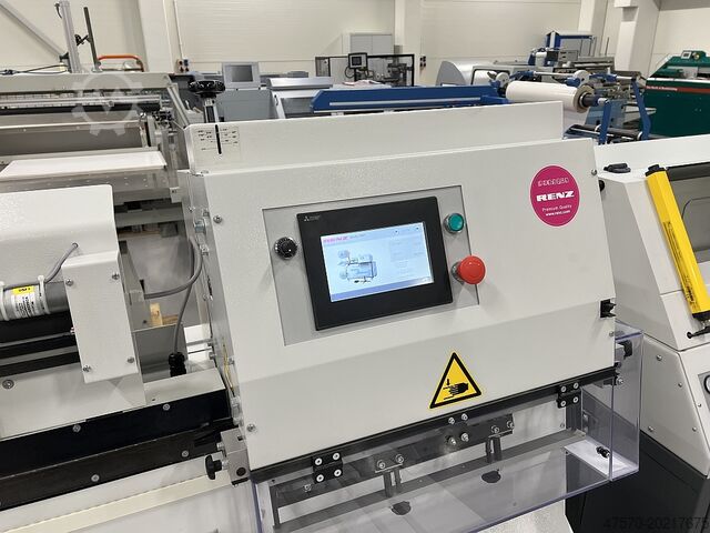 Halbautomatische Spiralbindemaschine Renz Mobi 500 Semi-Automatic Spiral Binding Machine