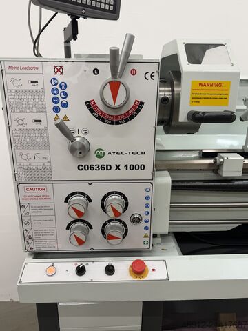 Engine/lead screw lathe, lathe AYEL-TECH C0636D x 1000