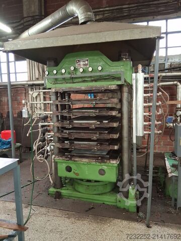 Hydraulische Gummivulkanisationspresse DAH TYAN HYDRAULIC MACHINE INDUSTRIAL CO D-TEA 22