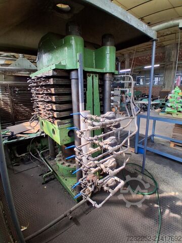 Hydraulische Gummivulkanisationspresse DAH TYAN HYDRAULIC MACHINE INDUSTRIAL CO D-TEA 22