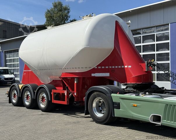 Silo semitrailer FELDBINDER FFB Silo Auflieger TEUT 26.3 - 26 m³ Asche Gülle