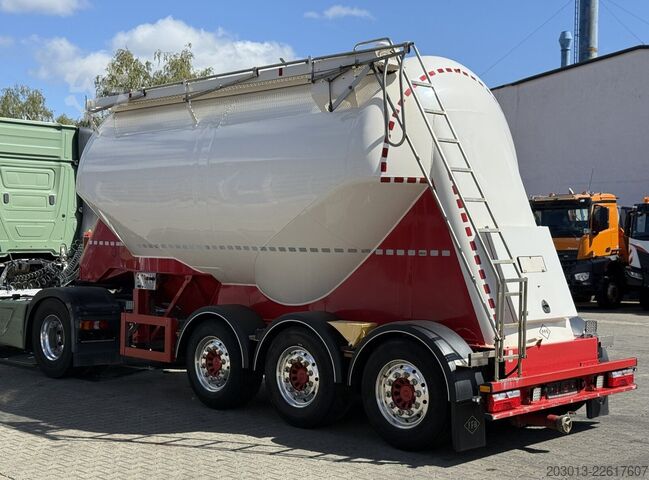 Silo semitrailer FELDBINDER FFB Silo Auflieger TEUT 26.3 - 26 m³ Asche Gülle