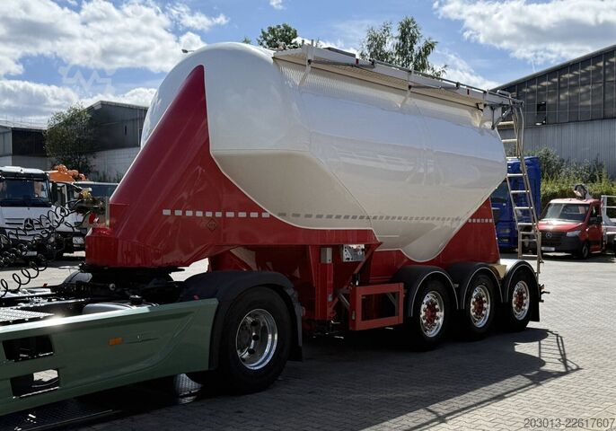 Silo semitrailer FELDBINDER FFB Silo Auflieger TEUT 26.3 - 26 m³ Asche Gülle
