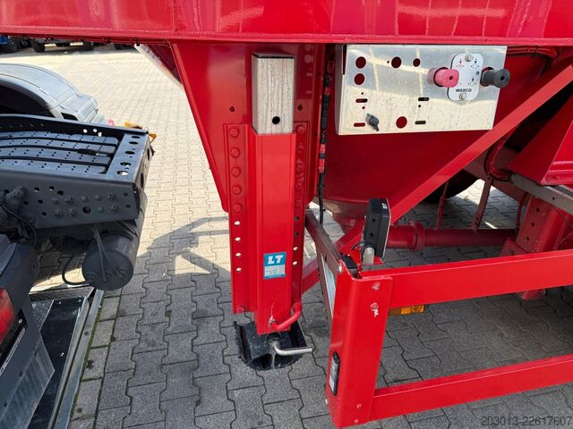 Silo semitrailer FELDBINDER FFB Silo Auflieger TEUT 26.3 - 26 m³ Asche Gülle