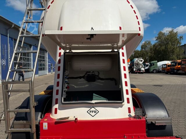 Silo semitrailer FELDBINDER FFB Silo Auflieger TEUT 26.3 - 26 m³ Asche Gülle