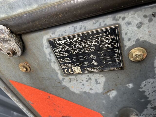 LPG Forklifts Linde H20T-02/600