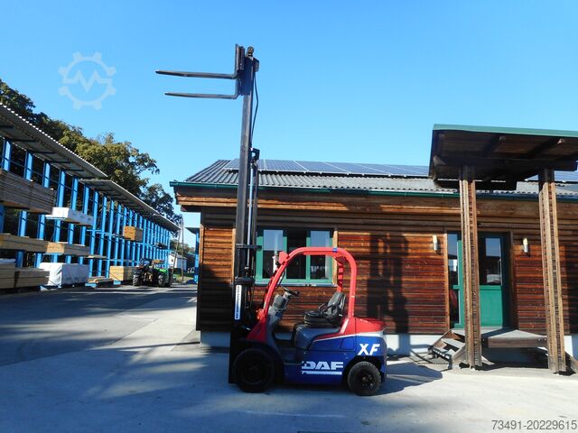 4-wheel forklift Mitsubishi FD25N Triplex + SS