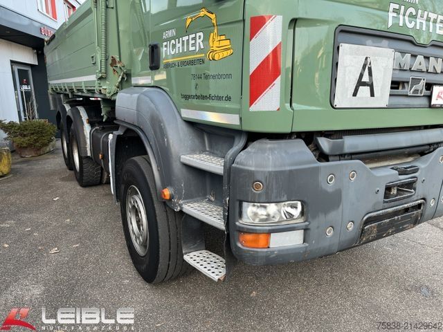 Three-sided tipper truck MAN TGA 26.430 6x4BB*Meiller Kipper*AP-Achsen*Blatt*