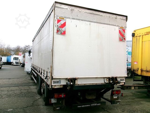 Flatbed truck with tarp MAN 26.390 TGA*7,5m Pritsche*2,5 to LBW*AHK*B/L*Lift