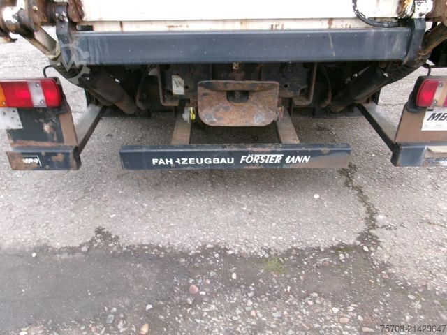 Flatbed truck with tarp MAN 26.390 TGA*7,5m Pritsche*2,5 to LBW*AHK*B/L*Lift