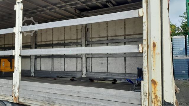 Flatbed truck with tarp MAN 26.390 TGA*7,5m Pritsche*2,5 to LBW*AHK*B/L*Lift