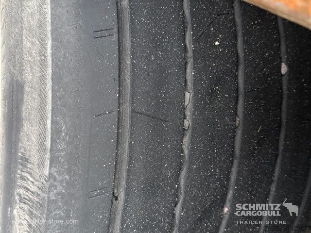 Open semitrailer with tarp Schmitz Cargobull Curtainsider Mega