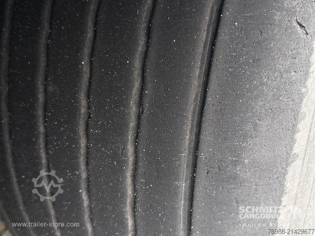 Open semitrailer with tarp Schmitz Cargobull Curtainsider Mega