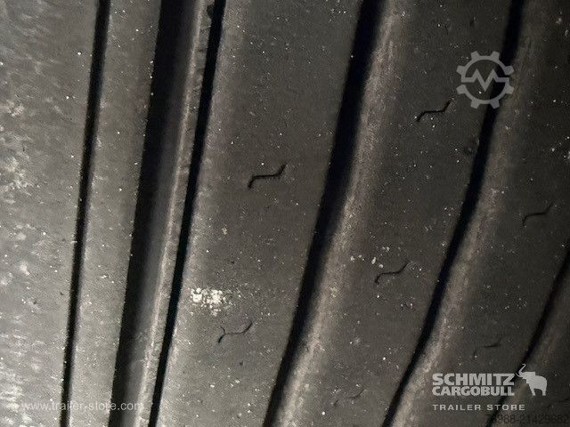 Open semitrailer with tarp Schmitz Cargobull Curtainsider Mega