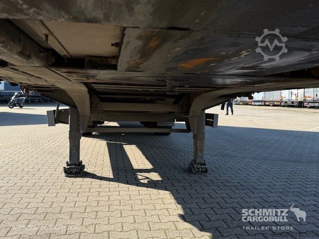 Open semitrailer with tarp Schmitz Cargobull Curtainsider Mega