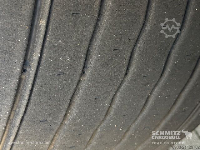 Open semitrailer with tarp Schmitz Cargobull Curtainsider Mega