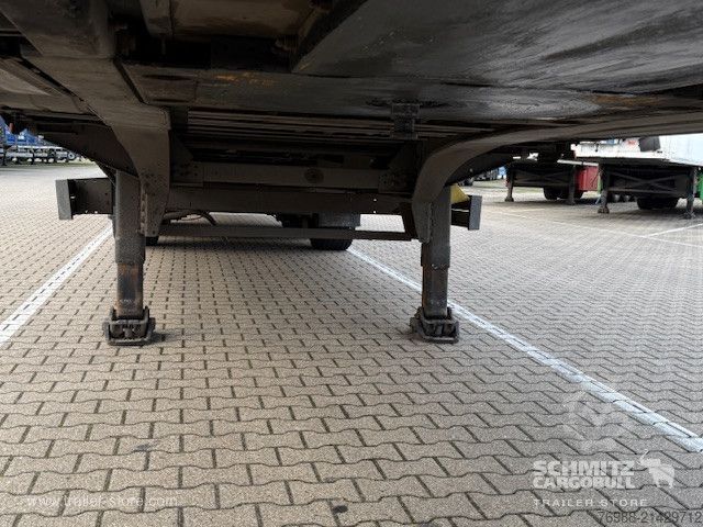 Open semitrailer with tarp Schmitz Cargobull Curtainsider Mega