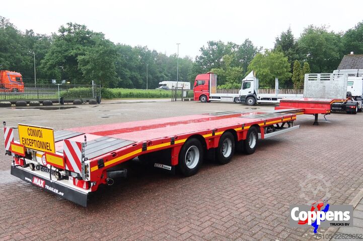 Semi-Tieflader Max Trailer Max 100-F-S43-1AAF Uitschuifbaar 450cm