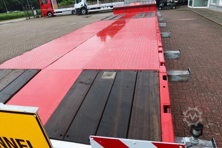 Semi-Tieflader Max Trailer Max 100-F-S43-1AAF Uitschuifbaar 450cm