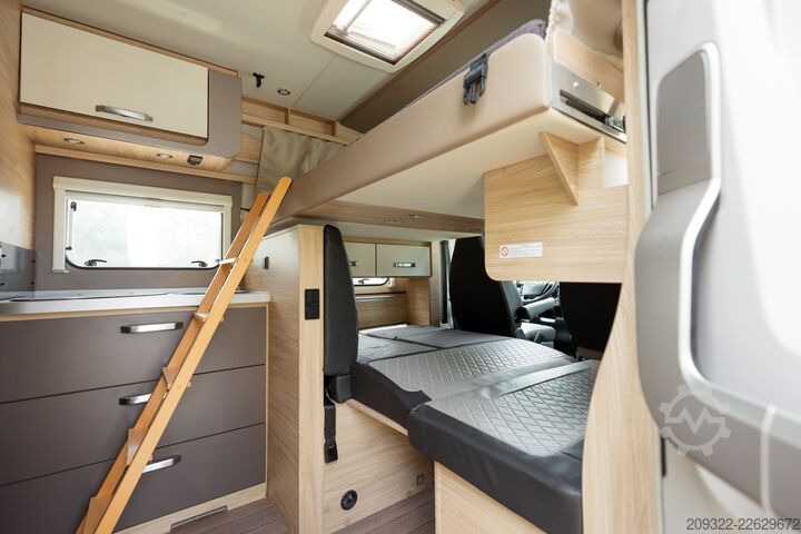 Teilintegriertes Wohnmobil Fiat Ducato Weinsberg Carasuite 2020 | Completamente accessoriato|5 posti letto