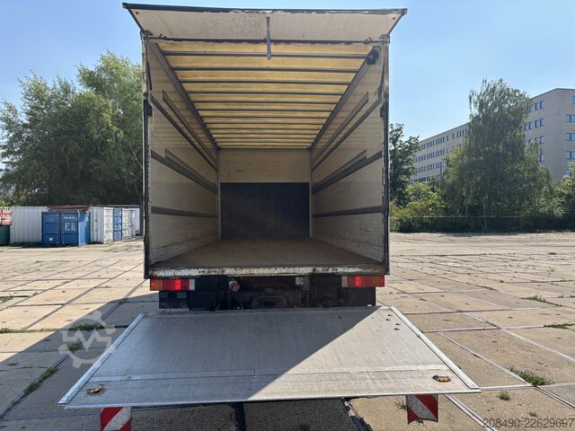 LKW mit Kofferaufbau / LBW, FFH , BETT, Iveco Euro Cargo 120E28P, FFH 1 Liege