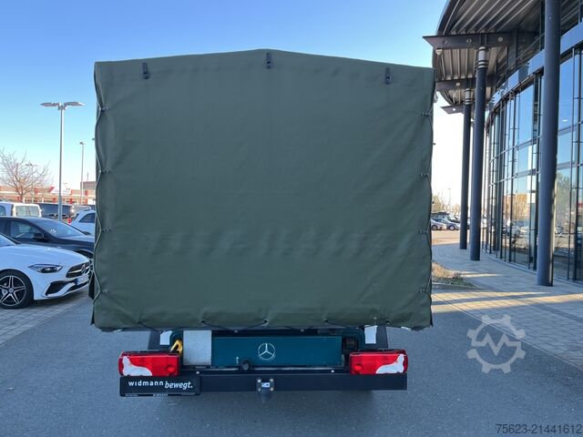 Curtain sider van Mercedes-Benz Sprinter 316 CDI 4x4 Doka Pri/Pla Klima Standh.