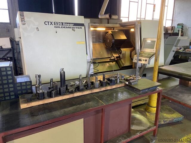 CNC turning and milling center Gildemeister CTX 520 Linear