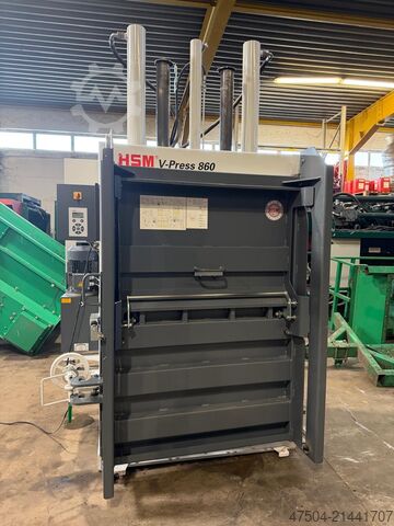 Bale press HSM V-Press 860 Plus