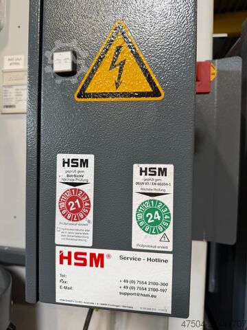 Bale press HSM V-Press 860 Plus