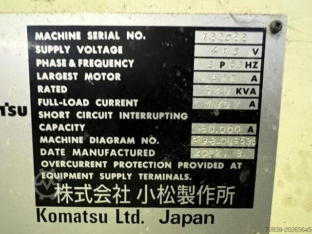 Transfer press Komatsu E4T 2300.06.07MF