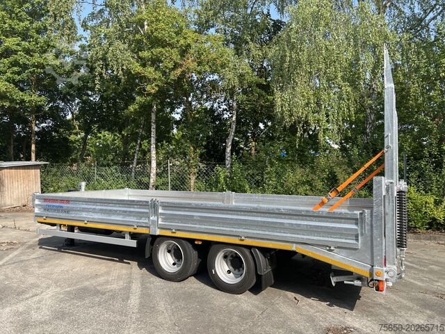Low loader trailer Möslein TT 14  14,4 t Tandemtieflader, 7,20 m langNeufahrzeug