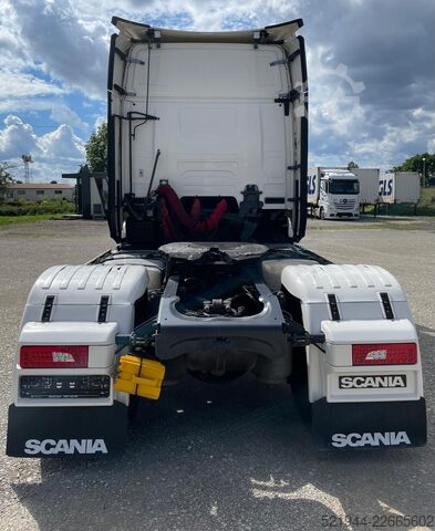 Standard tractor unit SCANIA R 450 Voll Luft Full AIR Hydraulik KLIMA