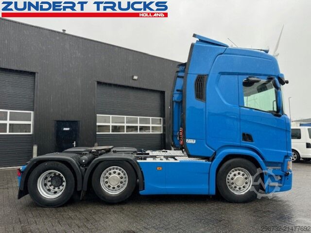 Standard-SZM Scania R 500 ,FULL AIR,  6x2, RETARDER, LEATHER, LIFT ...