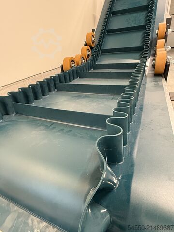 Winkelförderband Steigförderer Industrie die magnetprofis WF1200-1800-150