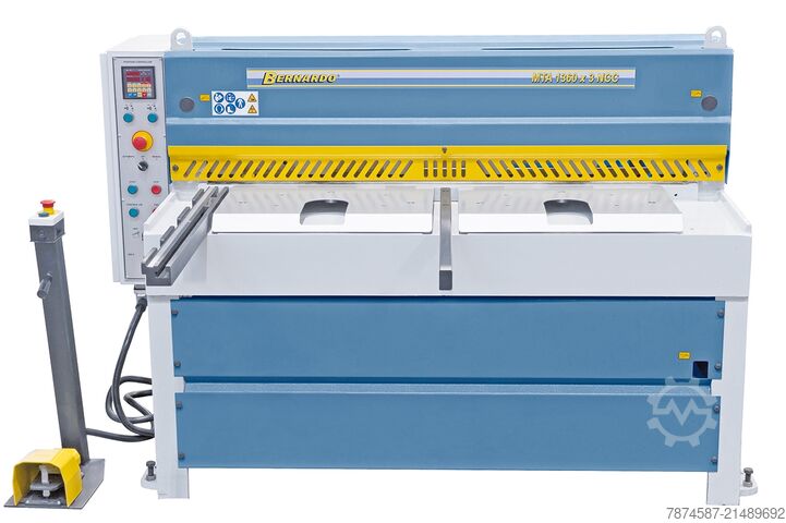 Mechanische Guillotine, Guillotineschere Bernardo MTA 1360 x 3 NCC