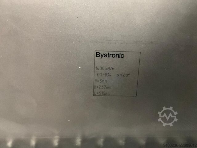 2023 Bystronic press brake tooling incl. cabinet Bystronic 