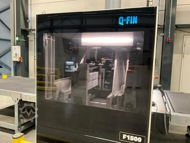 2023 Q-FIN F1500 WES6000 wide-belt deburring and allround finishing machine Q-fin F1500
