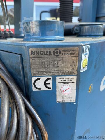 Extractor, chip extractor Ringler RA 320-D 2x3,0