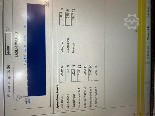 Laserschneidmaschine Bystronic Bystar 3015