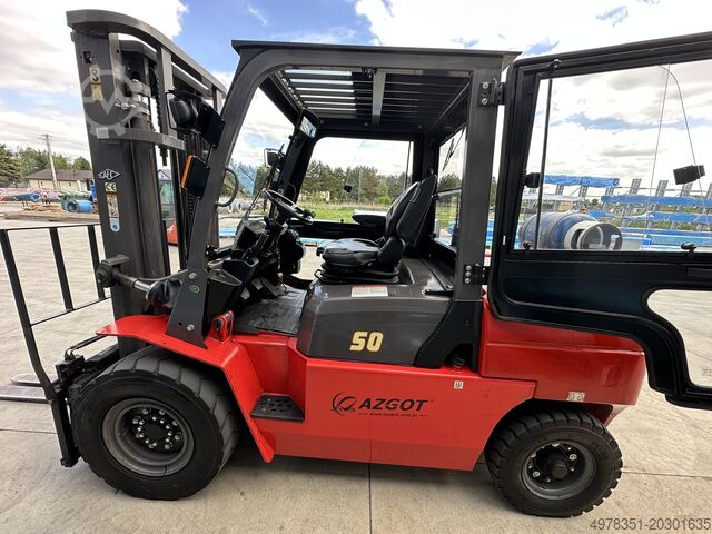 5 ton LPG forklift, low mileage! HANGCHA CPQYD50