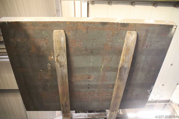 Aufspannplatte unbekannt 2000 x 1515 mm