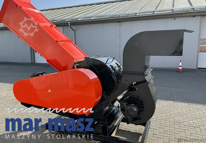 Trommelhäcksler mit 4 Messern  