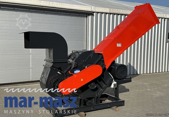 Trommelhäcksler mit 4 Messern  