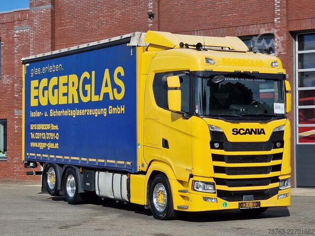 Sliding tarpaulin Scania S 450 Highline 6x2*4 - Tautliner - Loadlift - R...