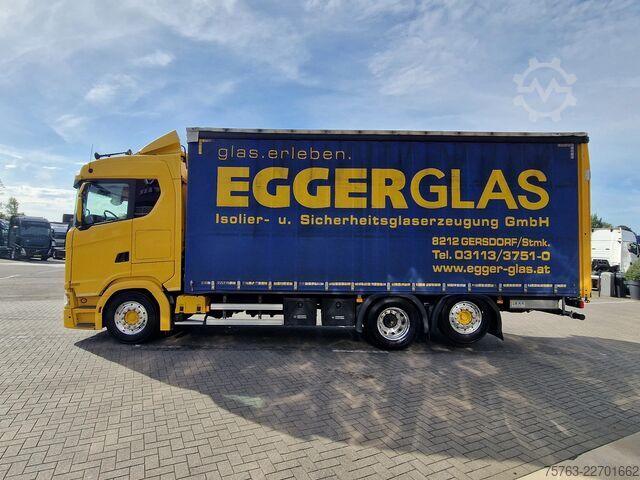 Sliding tarpaulin Scania S 450 Highline 6x2*4 - Tautliner - Loadlift - R...