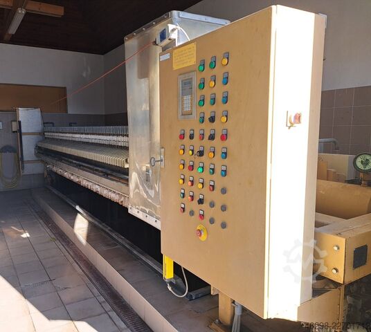 Filterpresse gebraucht Netzsch 800/80