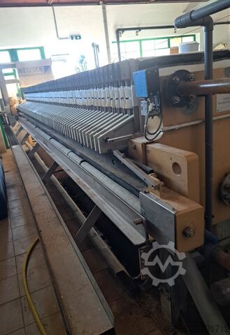Filterpresse gebraucht Netzsch 800/80