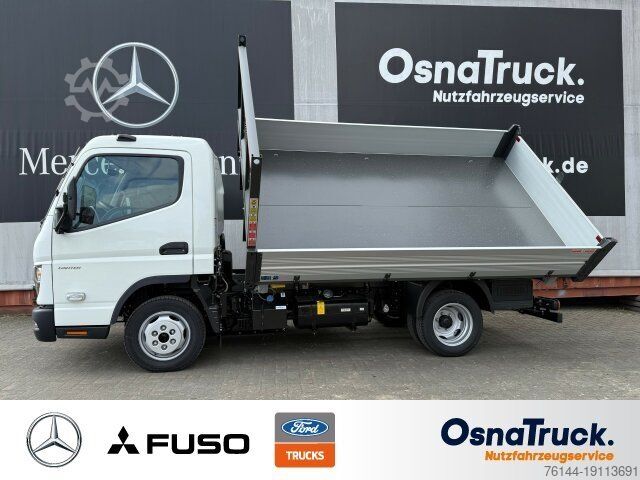 Tipper van MITSUBISHI 3C15 3-Seitenkipper Klima, AHK 3,5t,Diff.-Sperre
